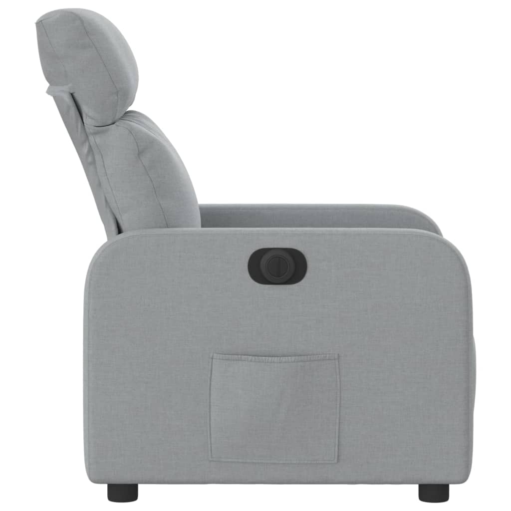 Fauteuil Stof Lichtgrijs