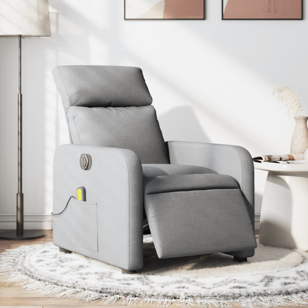 Fauteuil Stof Lichtgrijs