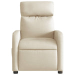 Massagestoel Stof Kleurig Crème