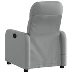 Massagestoel Stof Lichtgrijs