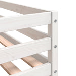 Kinderhoogslaper Met Ladder Massief Grenenhout