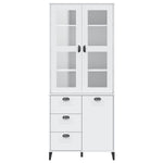 Hoge Kast Viken 80X40X190 Cm Massief Grenenhout
