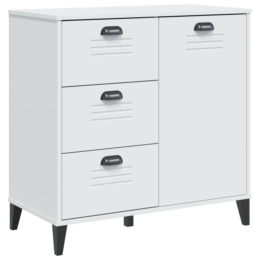 Hoge Kast Viken 80X40X190 Cm Massief Grenenhout