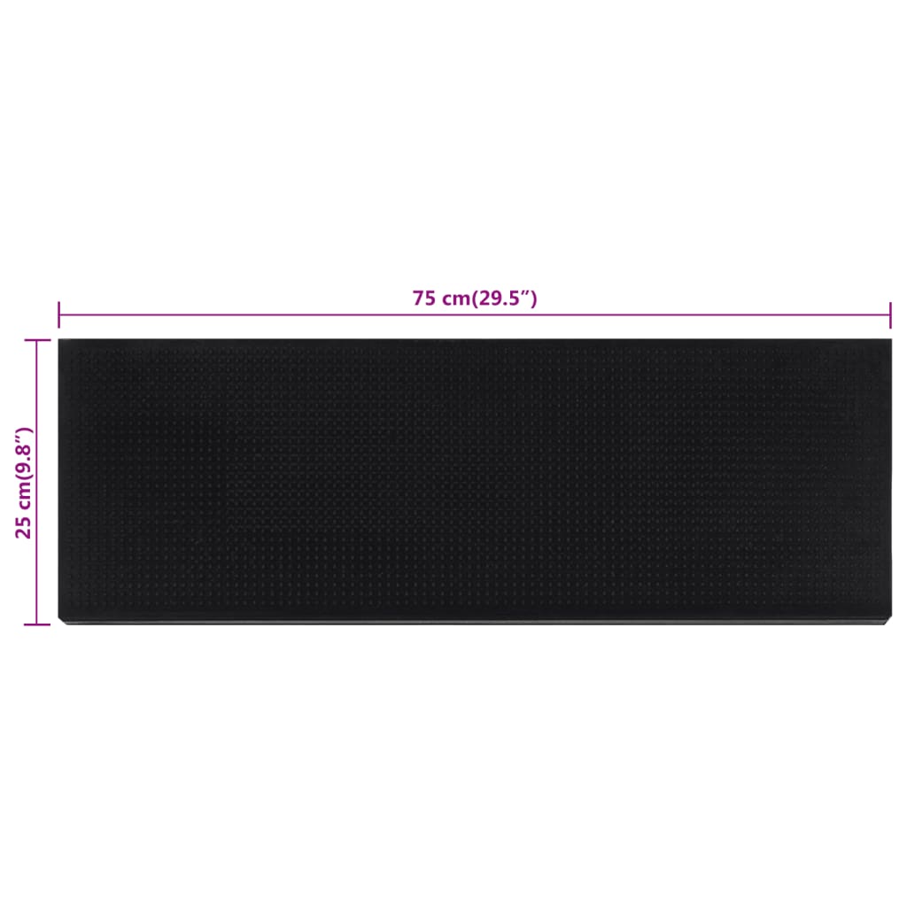 Trapmatten 5 St 25X75 Cm Rubber Donkergroen