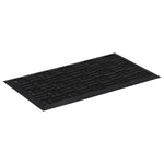 Deurmat Rechthoekig 45X75 Cm Rubber