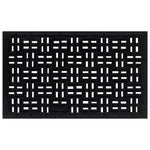 Deurmat Rechthoekig 45X75 Cm Rubber