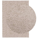 Vloerkleed Pamplona Shaggy Hoogpolig Modern Beige