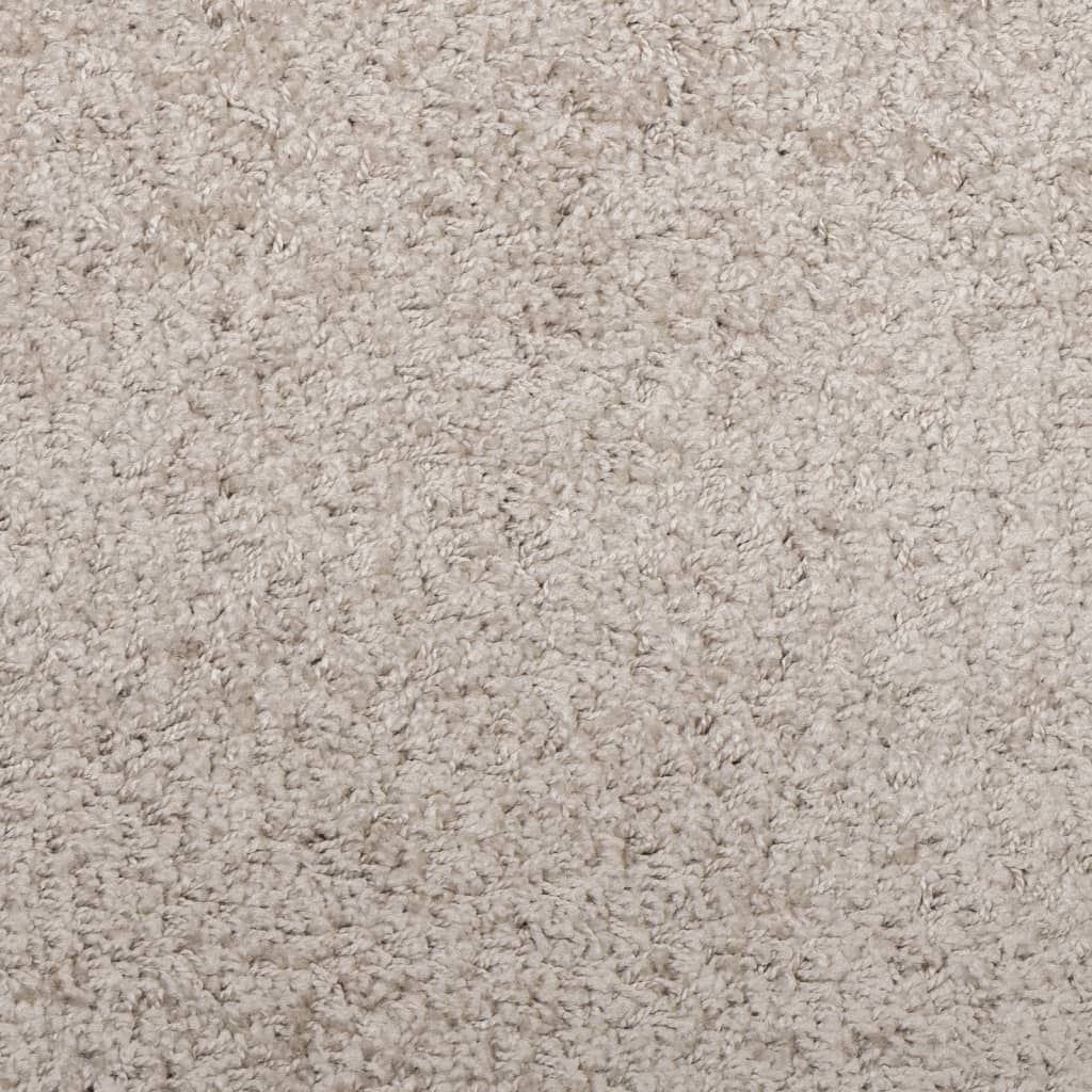 Vloerkleed Pamplona Shaggy Hoogpolig Modern Beige