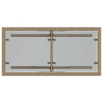 3-Delige Bistroset Met Kussens Poly Rattan Beige