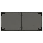 5-Delige Tuinset Met Kussens Poly Rattan Zwart