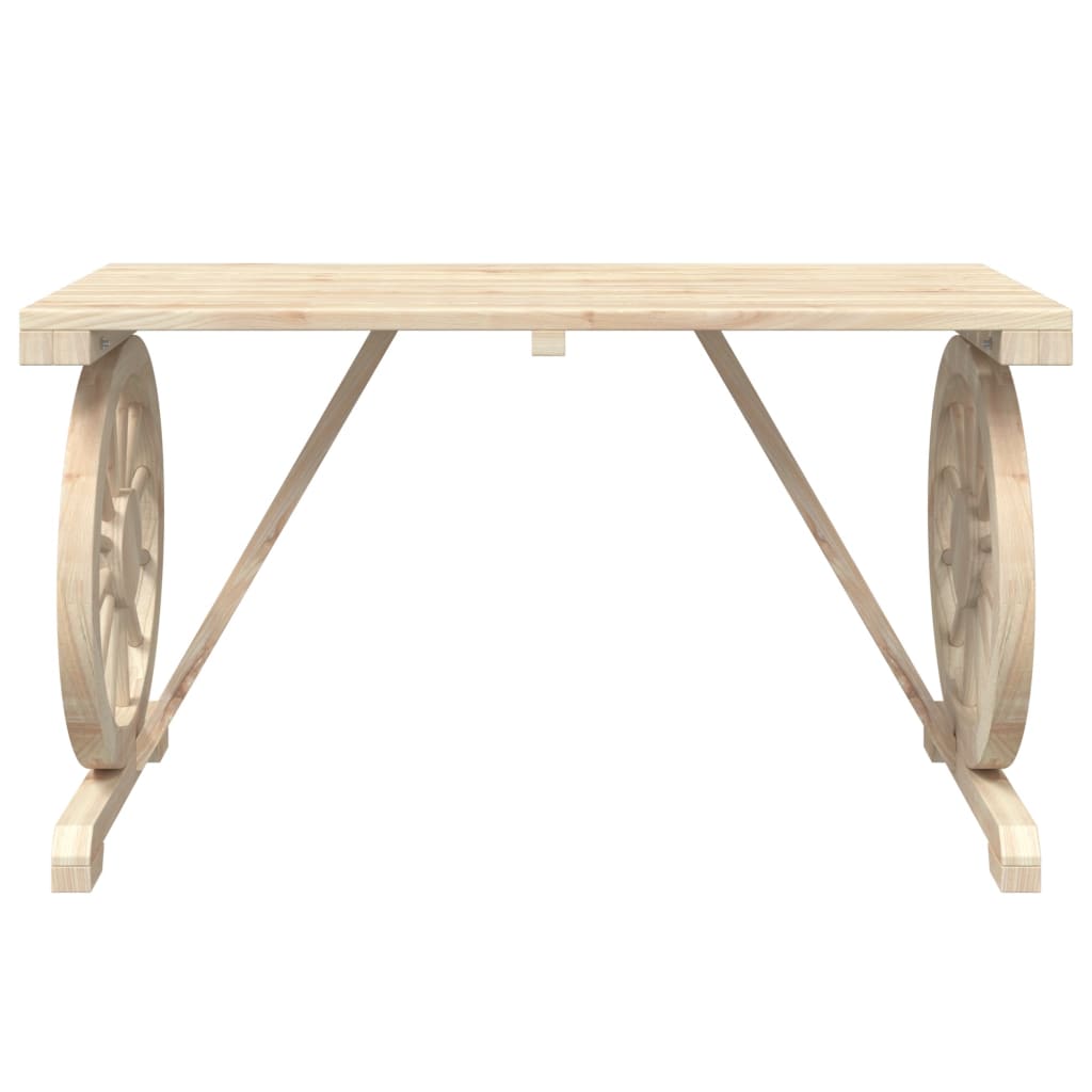 Tuintafel 115X55X65 Cm Massief Vurenhout