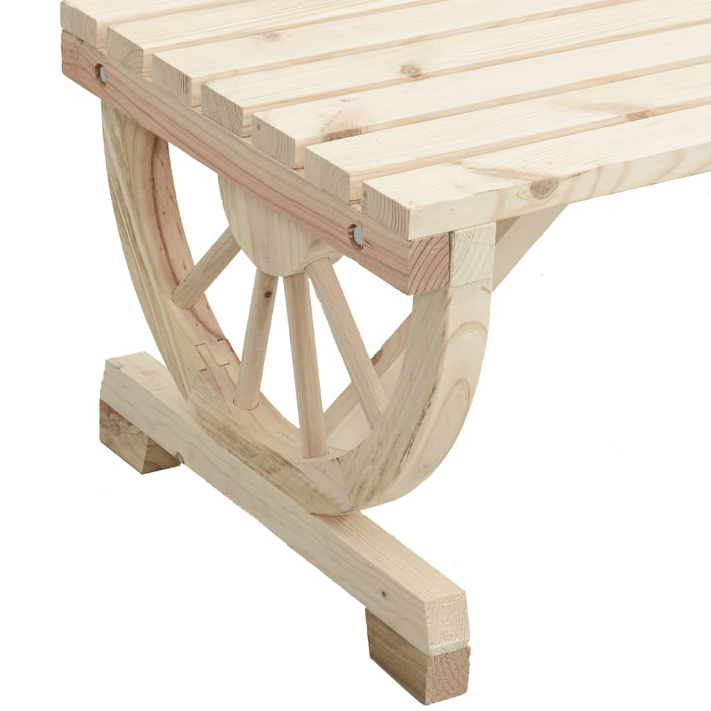 Tuintafel 115X55X65 Cm Massief Vurenhout