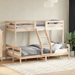 Stapelbed Massief Grenenhout 90X200/120X200 Cm