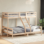 Stapelbed Massief Grenenhout 90X200/140X200 Cm