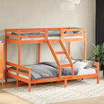 Stapelbed Massief Grenenhout 90X200/140X200 Cm