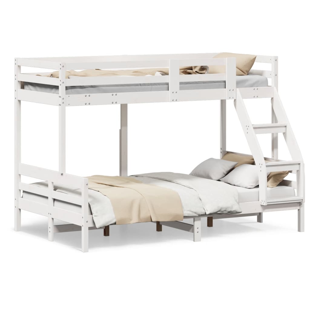 Stapelbed Massief Grenenhout 80X200/120X200 Cm