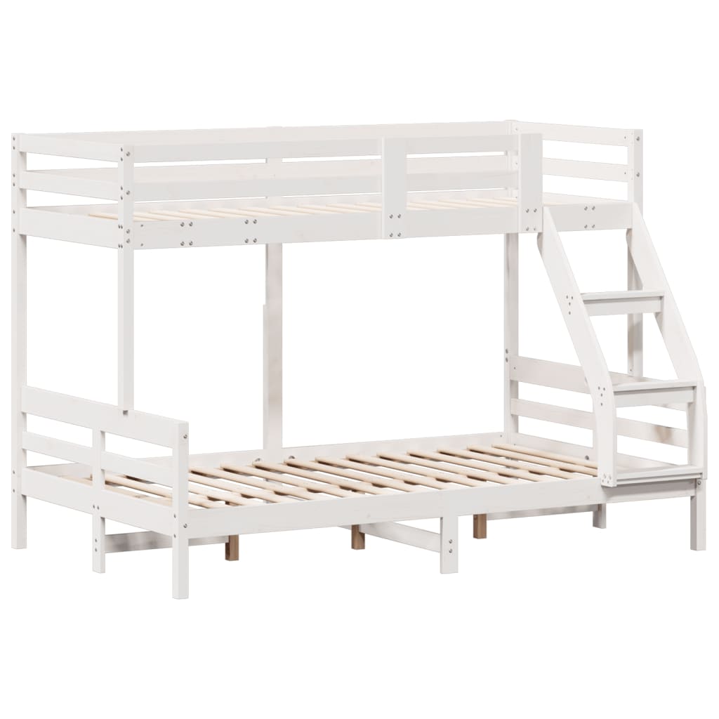 Stapelbed Massief Grenenhout 80X200/120X200 Cm