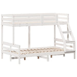 Stapelbed Massief Grenenhout 80X200/120X200 Cm