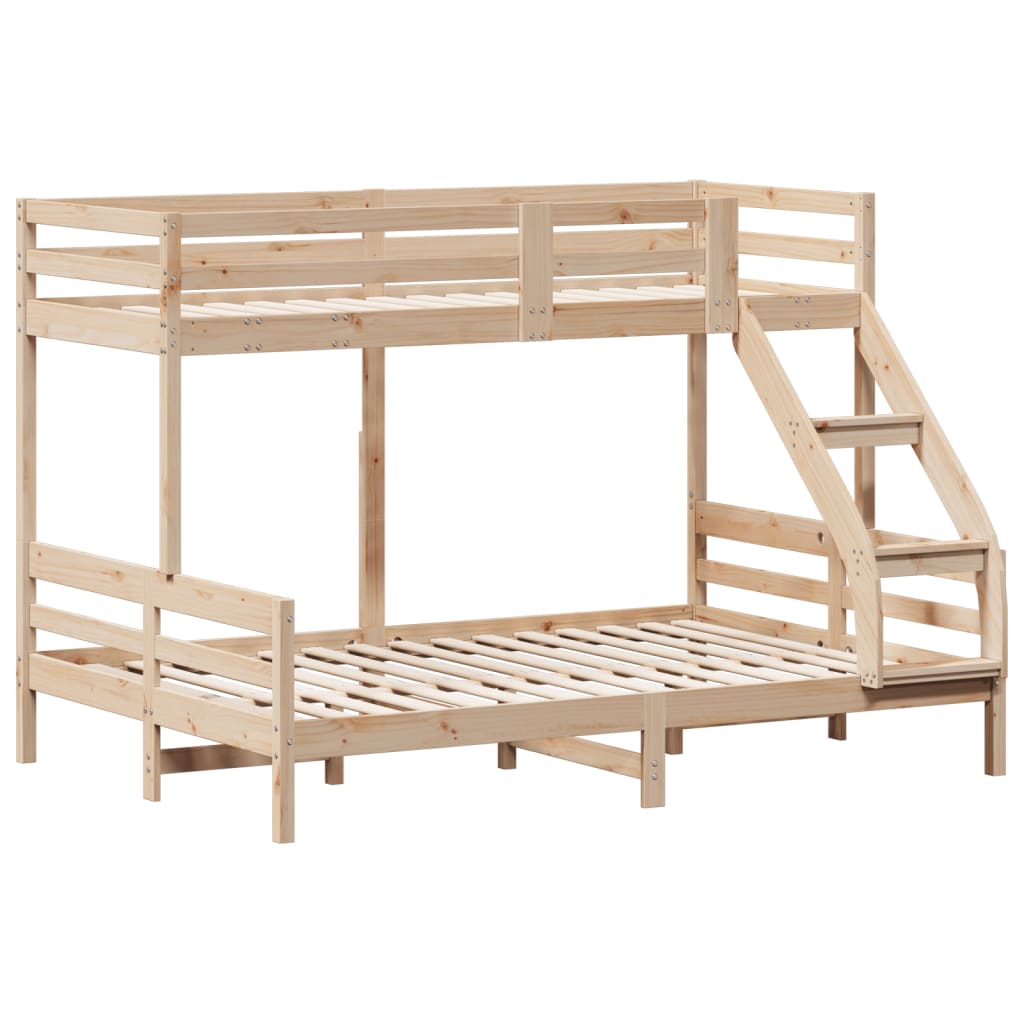 Stapelbed Massief Grenenhout 80X200/140X200 Cm