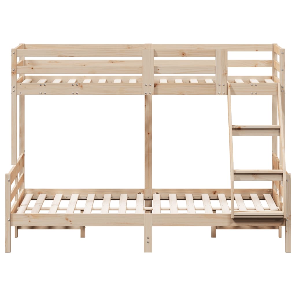 Stapelbed Massief Grenenhout 80X200/140X200 Cm