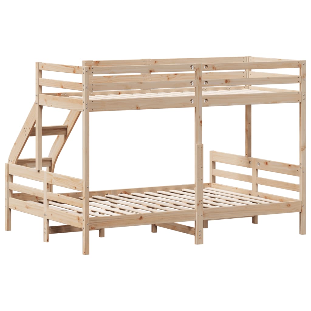 Stapelbed Massief Grenenhout 80X200/140X200 Cm
