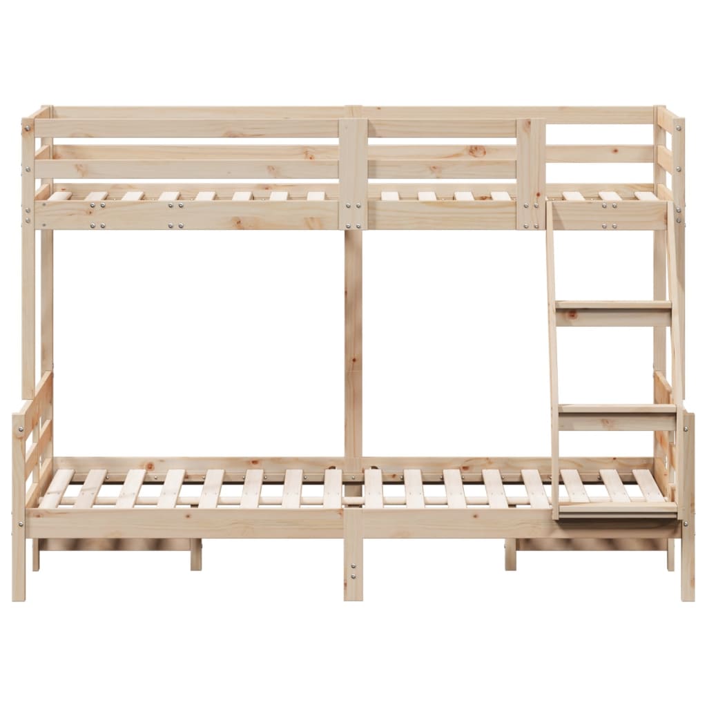 Stapelbed Massief Grenenhout 90X200/120X200 Cm
