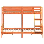 Stapelbed Massief Grenenhout 90X200/140X200 Cm