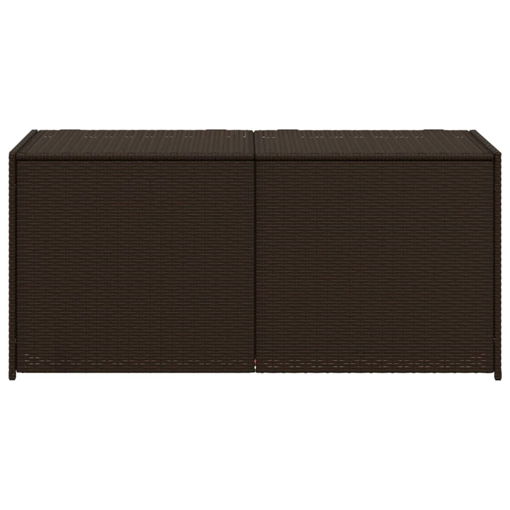 Tuinbox 283 L Poly Rattan Bruin