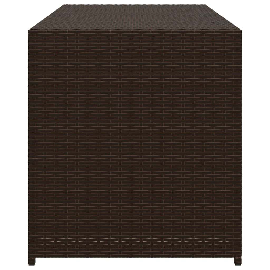 Tuinbox 283 L Poly Rattan Bruin