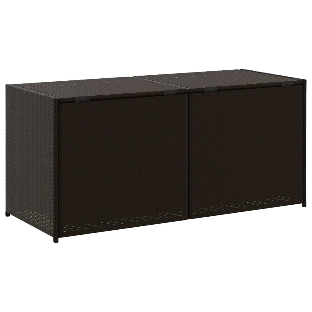 Tuinbox 283 L Poly Rattan Bruin