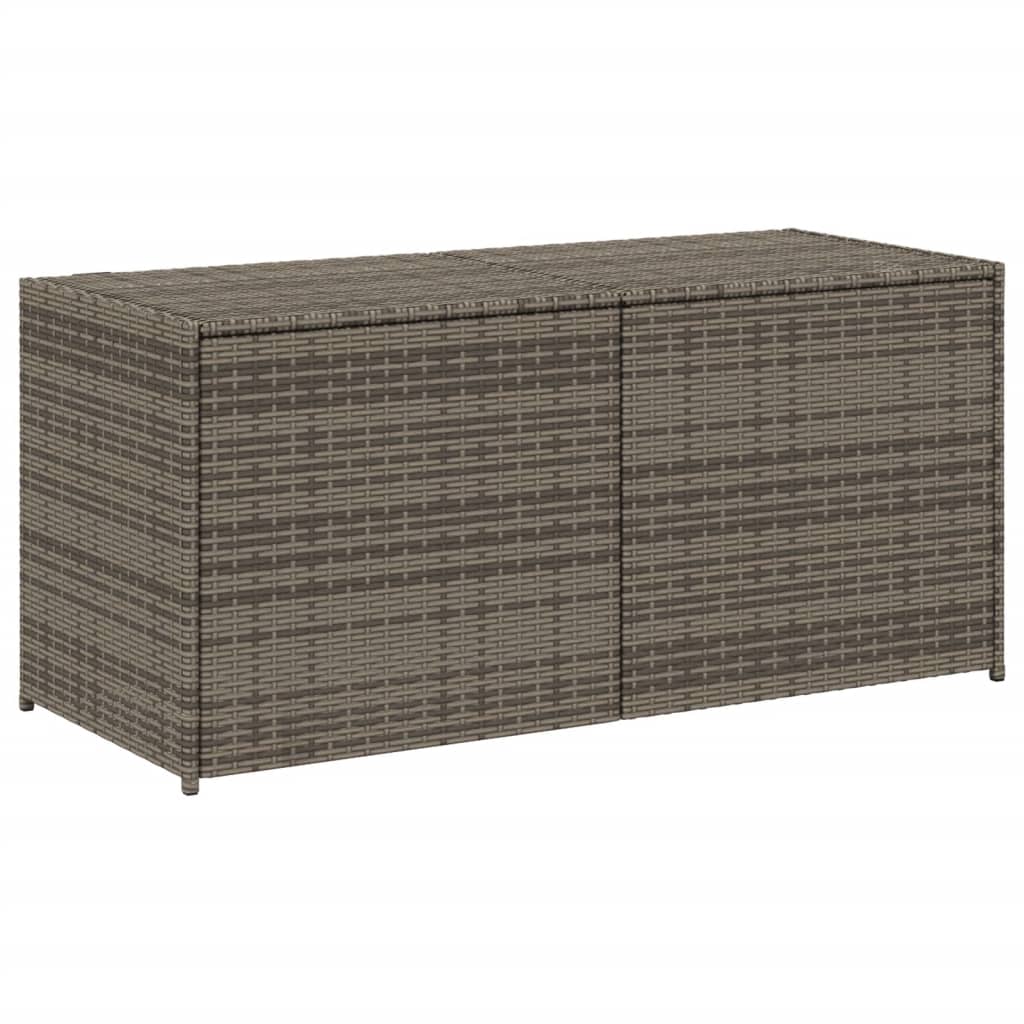 Tuinbox 283 L Poly Rattan Grijs