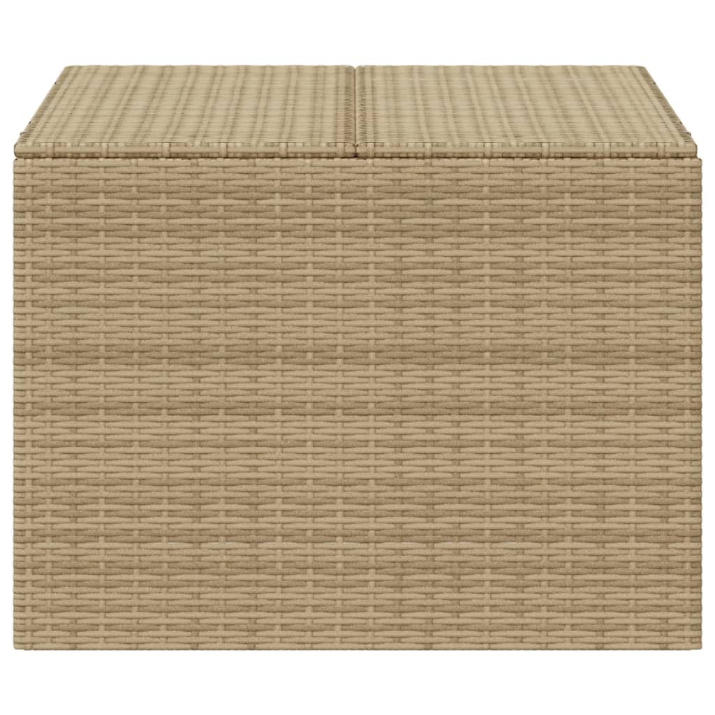 Tuinbox 291 L Poly Rattan Gemengd Beige