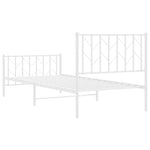 Bedframe Met Hoofd- En Voeteneinde Metaal