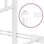 Bedframe Met Hoofd- En Voeteneinde Metaal