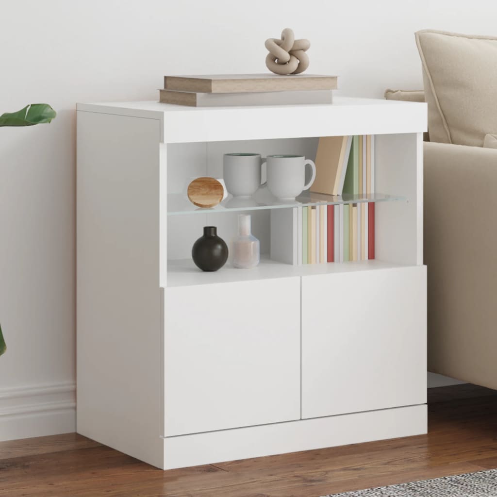 Dressoir Met Led-Verlichting 60X37X67 Cm