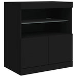 Dressoir Met Led-Verlichting 60X37X67 Cm