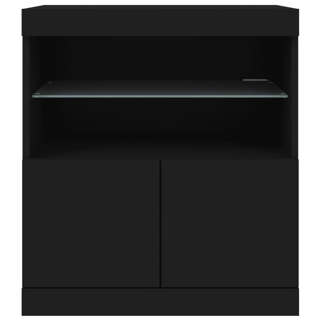 Dressoir Met Led-Verlichting 60X37X67 Cm