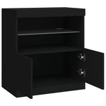 Dressoir Met Led-Verlichting 60X37X67 Cm