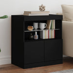 Dressoir Met Led-Verlichting 60X37X67 Cm