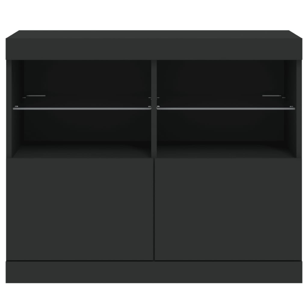 Dressoir Met Led-Verlichting 81X37X67 Cm