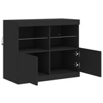 Dressoir Met Led-Verlichting 81X37X67 Cm