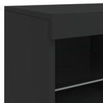 Dressoir Met Led-Verlichting 81X37X67 Cm