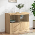 Dressoir Met Led-Verlichting 81X37X67 Cm