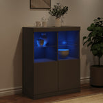 Dressoir Met Led-Verlichting 81X37X100 Cm