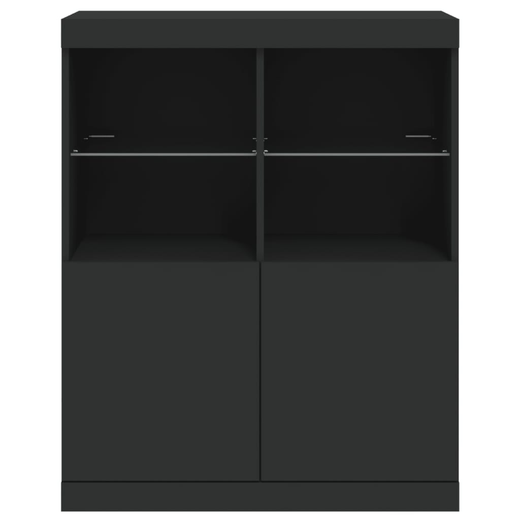 Dressoir Met Led-Verlichting 81X37X100 Cm