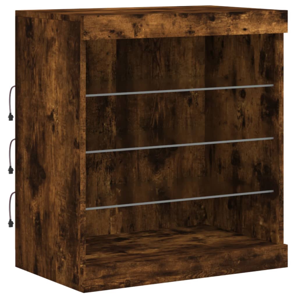 Dressoir Met Led-Verlichting 60,5X37X67 Cm Kleur