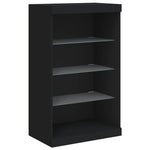 Dressoir Met Led-Verlichting 60,5X37X100 Cm