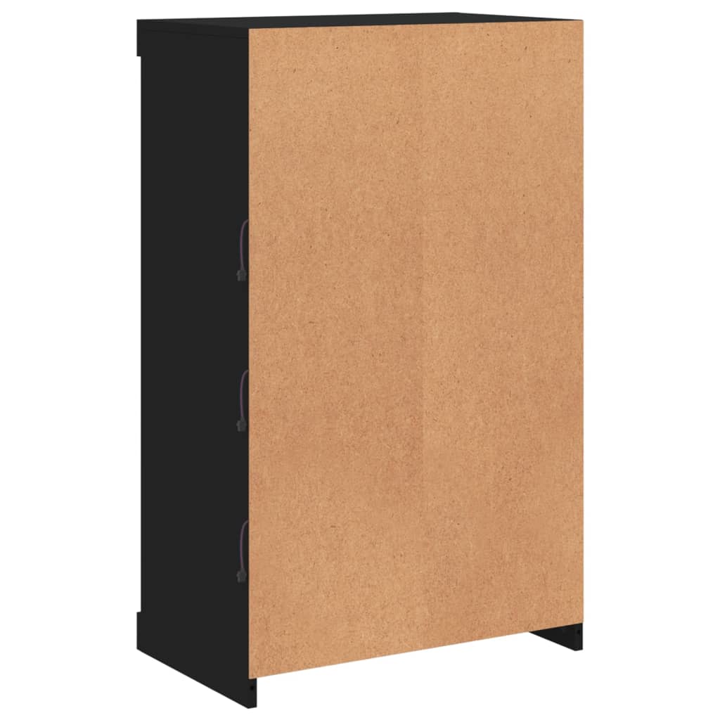 Dressoir Met Led-Verlichting 60,5X37X100 Cm