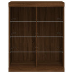 Dressoir Met Led-Verlichting 81X37X100 Cm