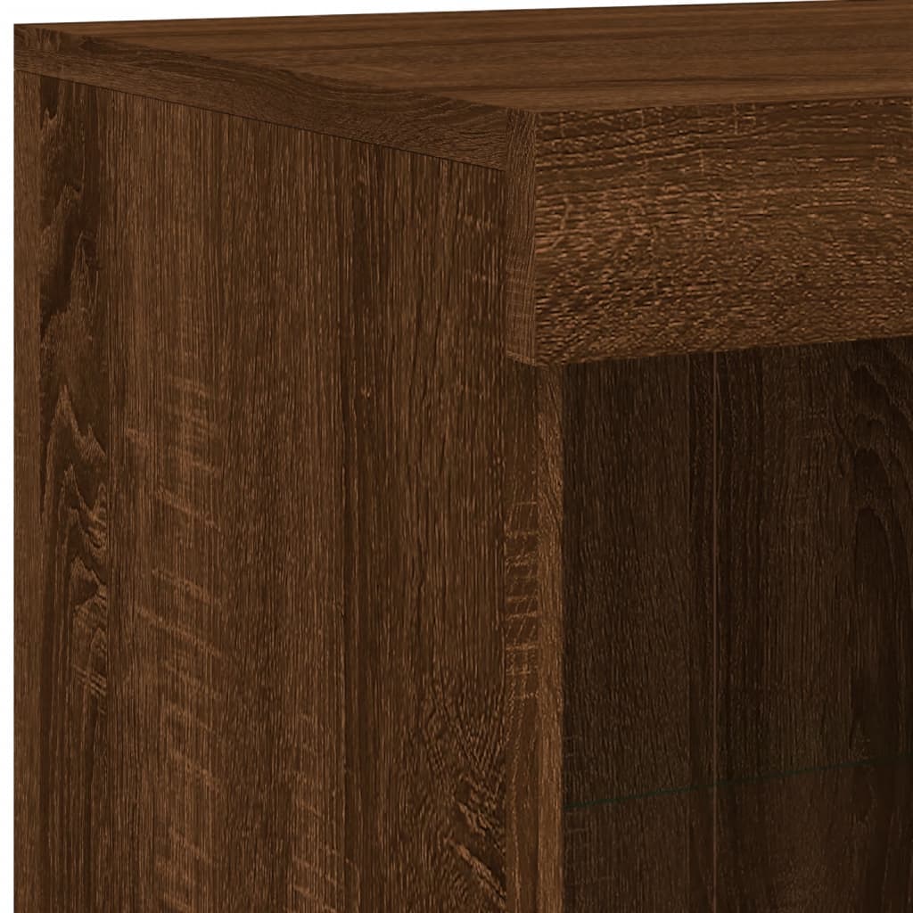 Dressoir Met Led-Verlichting 81X37X100 Cm